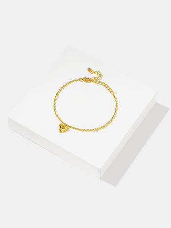 You and Your Cute Snorts Heart Bracelet in Gold Plated 925 Silver
