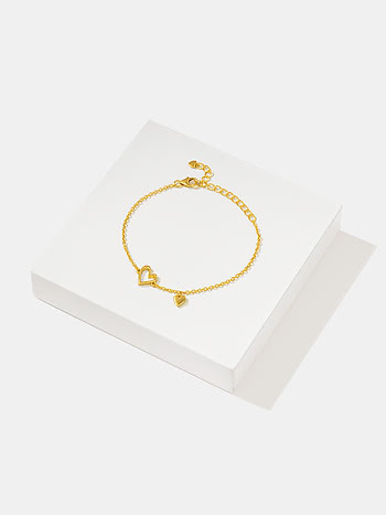 You and Your Off-tune Humming Heart Bracelet in Gold Plated 925 Silver