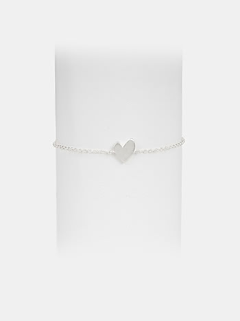 You and Your Dramatic Hand Gestures Heart Bracelet in 925 Silver