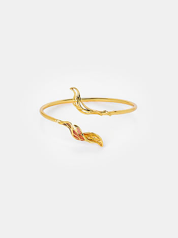 Forged by Setbacks Bracelet in Gold Plated 925 Silver