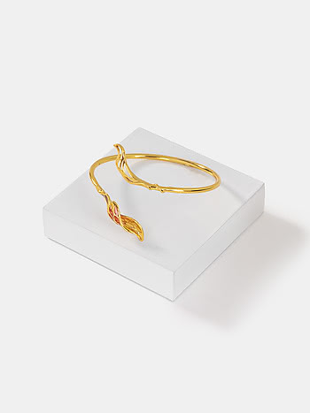 Forged by Setbacks Bracelet in Gold Plated 925 Silver