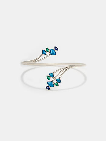 Oxidised Owning My Unapologetic Opinions Bracelet in 925 Silver