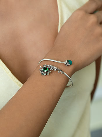 Revive Oxidized Bracelet in 925 Silver