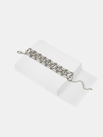 Chamak Dhamak Bracelet in 925 Oxidised Silver