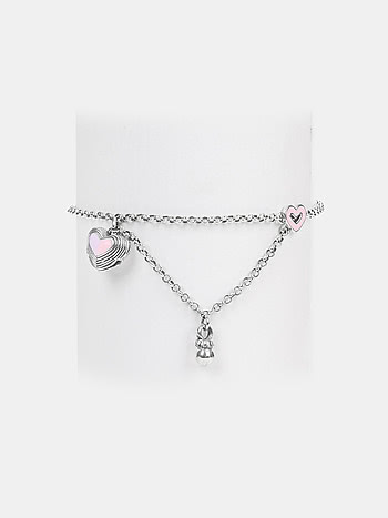 Bring in the Cheer Heart Bracelet in 925 Silver