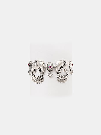 The Matriarch Elephant Bracelet Crafted in 925 Silver