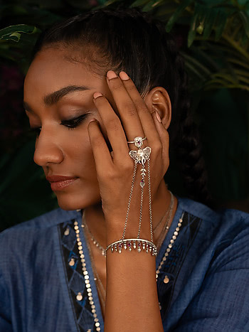 The Anchor Elephant Bracelet Crafted in 925 Silver