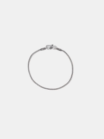 Paradox 9 Inches Men's Bracelet in 925 Silver