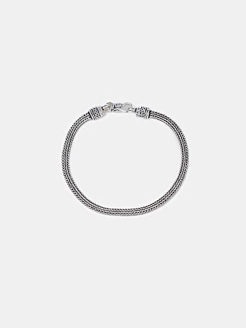 Axis 9 Inches Men's Bracelet in 925 Silver