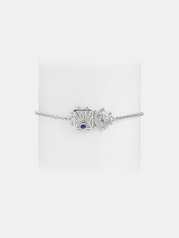 Knotted Bond 925 Silver Rakhi