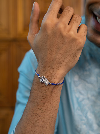 Knot of Care 925 Silver Rakhi