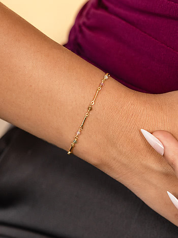 Party All Night Bracelet Crafted in Gold Plated 925 Silver