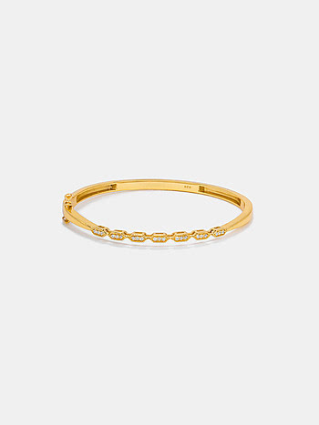 Intertwined Fate Bracelet in Gold Plated 925 Silver