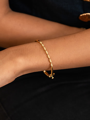 Intertwined Fate Bracelet in Gold Plated 925 Silver