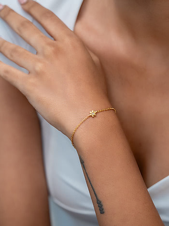 Glimmer of Joy Bracelet in Gold Plated 925 Silver