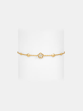 Garden of Love Bracelet in Gold Plated 925 Silver