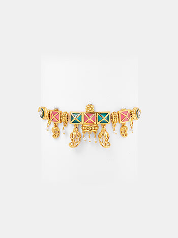 Tareefan Bracelet In Gold Plated 925 Silver