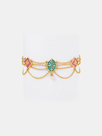 Banthan Chali Bracelet In Gold Plated 925 Silver