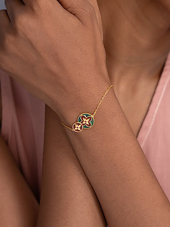 Noor Bracelet In Gold Plated 925 Silver