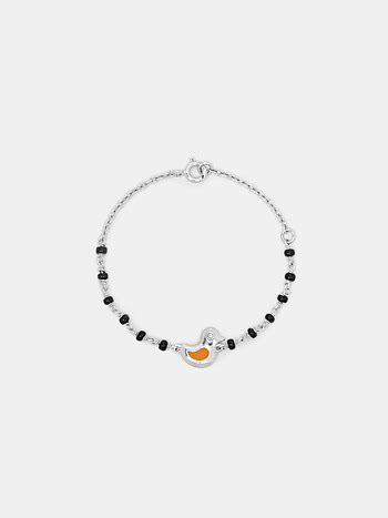 925 Silver Ducky Kids Bracelet