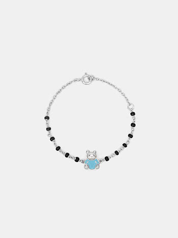 925 Silver Teddy Kids Bracelet