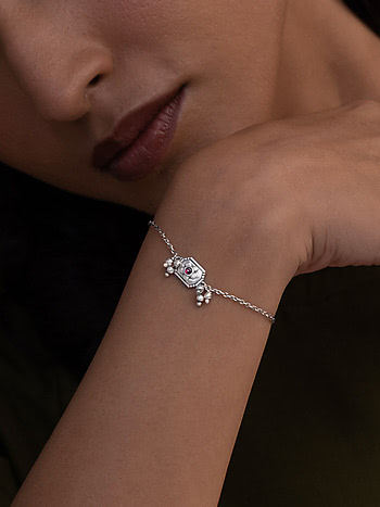 The Sage Giant Elephant Bracelet Crafted in 925 Silver