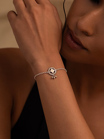 Kupa Bracelet in Oxidised 925 Silver