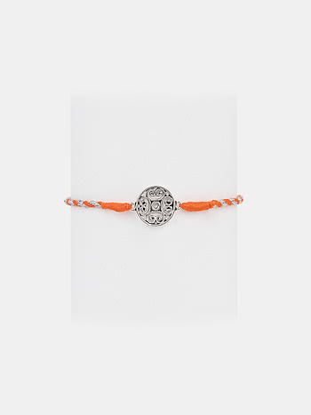 Kolam Sikku 925 Silver Rakhi