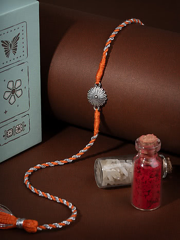 Phool 925 Silver Rakhi
