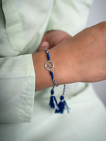 Infinite Love 925 Silver Rakhi