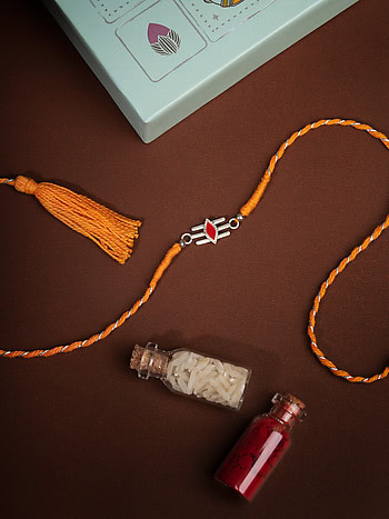 Trinetra 925 Silver Rakhi