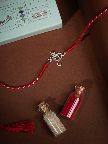 Trishul 925 Silver Rakhi