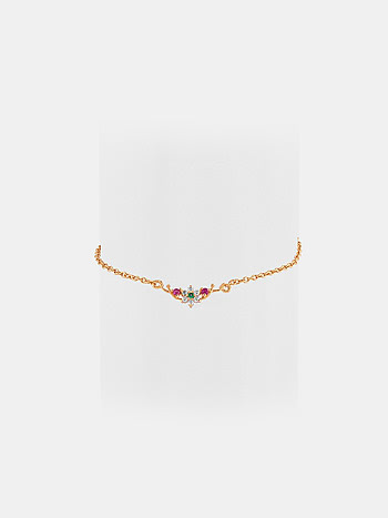 Twine of Time Bracelet in Gold Plated 925 Silver
