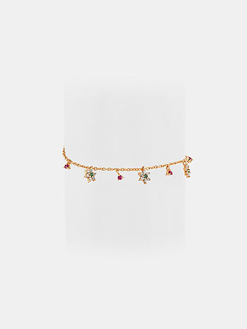 Garland of Love Bracelet in Gold Plated 925 Silver