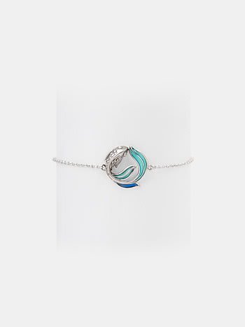 Flow Through Storms Bracelet in 925 Silver