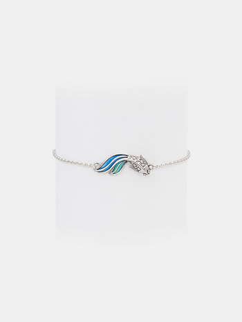 Flow through Depths Bracelet in 925 Silver