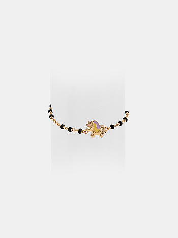 Little Pony Bracelet in Gold Plated 925 Silver For Kids