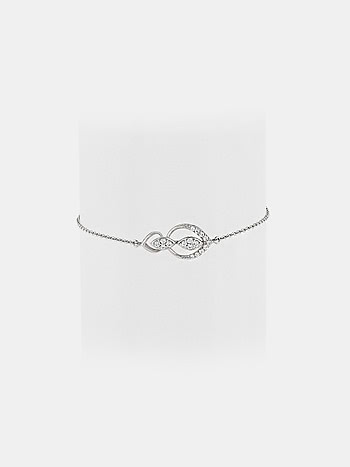 Tapered Dew Bracelet in 925 Silver