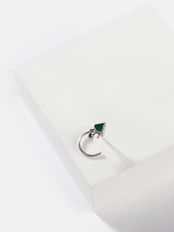 Owning My Intense OTTness Nose Pin in 925 Silver