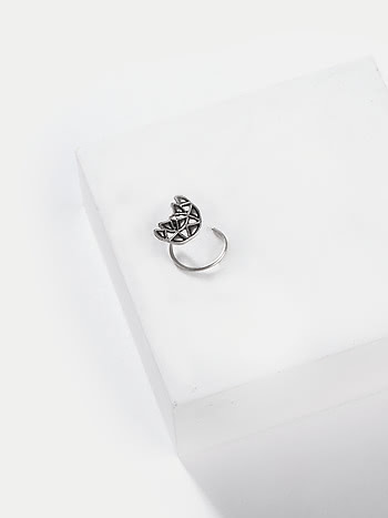 Owning My Bold Adventures Nose Pin in 925 Silver