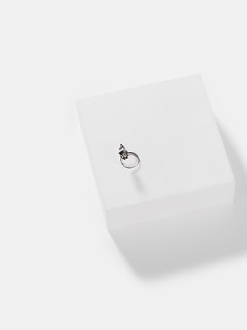 Diana Barry Nose Pin in 925 Silver