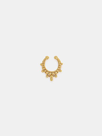 Kudyamu Nose Ring in Gold Plated 925 Silver