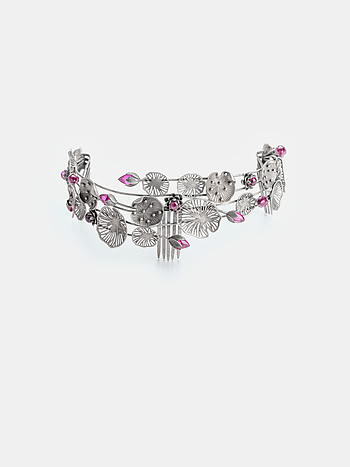 Oxidised Rise Above Abuse Hairband