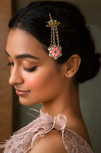 Gal Mithi Paasa in Gold Plated Brass