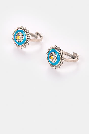 Antique Vakrai Toe Rings