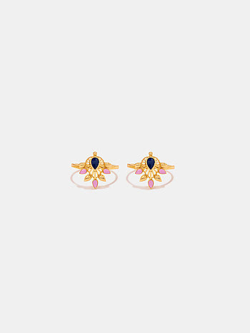 Shaili Toe Rings in Gold Plated 925 Silver