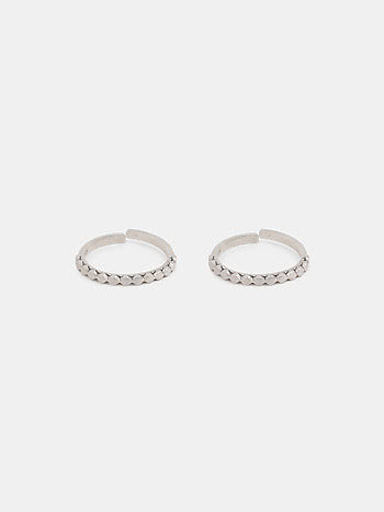 In My Alaga Era Toe Rings in 925 Silver
