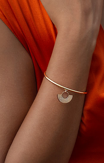 Good Vibes Bracelet in Gold Plating