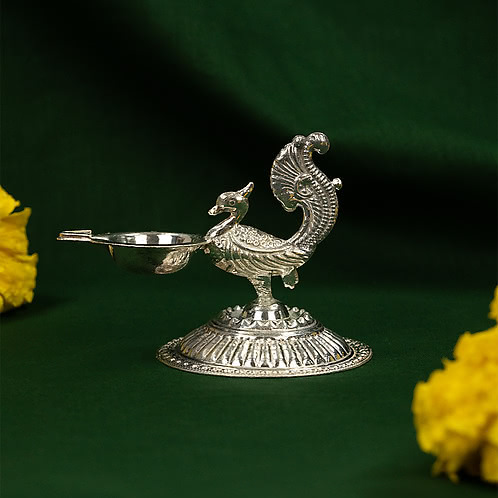 Mor Diya Crafted in 925 Silver
