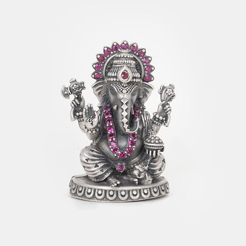 Vinayaka Ganesh Idol Crafted in 925 Silver